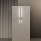 Arandela LED Luz Amarela Style Luz Indireta Dourada Ono 8,5W