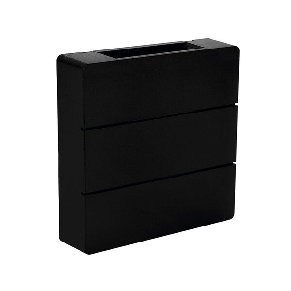 Arandela Led Pilar 6w 3000k 15060141 Taschibra Preto