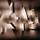 Arandela Led Portara Retangular Interno 2700k 30w 110v 80x10x