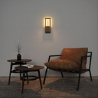 Arandela LED Preta 12W 2700K IP20 Creppa Hazak