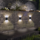 Arandela Led Taschibra Quadre Slim Ip65 Preto Bivolt 3000k Lu