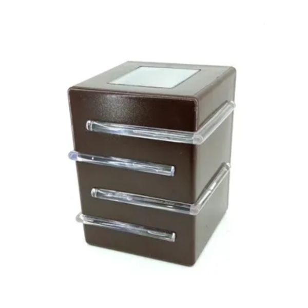 Arandela Light 4 Aletas U 2 Fachos Abertos Soquete G9 - Plasl