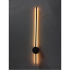 Arandela Linear Led Cabeceira Parede Luz Indireta Preto