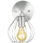 Arandela Luminária Cebola Aramado Escovado