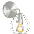 Arandela Luminária Cebola Aramado Escovado