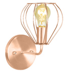 Arandela Luminária Cebola Aramado New Cobre