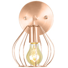 Arandela Luminária Cebola Aramado New Cobre