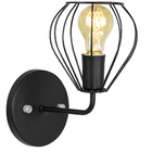 Arandela Luminária Cebola Aramado Preto