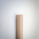 Arandela Luminária De Parede Led Linear 72cm 127v Champagne