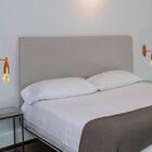 Arandela Luminária De Parede Quarto Aluminío Cobre E Preto