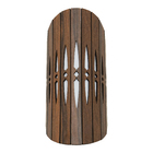 Arandela Luminária Decorativa Madeira Arpoador Red Pau Ferro