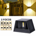 Arandela Luminária Lâmpada Led Sensor Solar Luz Direcionável