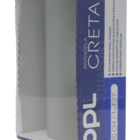 Arandela Luminária Meia Cana Vidro Jateado 20cm 1x E27