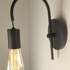 Arandela Luminária Parede Abajur Moderno Quarto Cama Preto