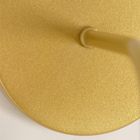 Arandela Luminária Parede Bolinha Globo Vidro Sala Dourado