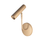 Arandela Luminária Spot Articulado Leitura Cama Champagne