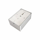 Arandela Luminária Vitra 3 Vidros Externa Branca + Led A60 12