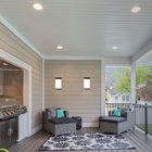 Arandela Madeira/acrílico Curva Imbuia 20cm Led 5w 6000k Made