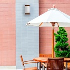 Arandela Madeira/acrílico Curva Imbuia 30cm Led 9w 3000k Made