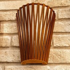 Arandela Madeira Cocar IP20 Fox Lustres