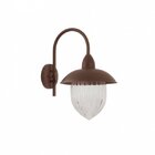 Arandela Madelustre Veneza Canelado Cristal Para 1 Lâmpada 12