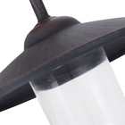 Arandela de Parede Marrom Alumínio e Vidro IP40 Inspire