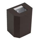 Arandela Marrom Alumínio Kasse Metaldomado