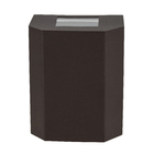 Arandela Marrom Alumínio Kasse Metaldomado