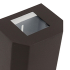 Arandela Marrom Alumínio Kasse Metaldomado