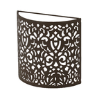 Arandela Marrom Metal Abra Inspire