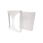 Arandela Meia Lua 2 Em 1 Branca 20cm Ip65 Led 20w 3000k Bivol