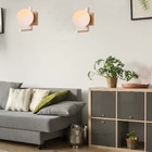 Arandela Metal Dourado Com Globo Branco Leitoso 1xe27 Startec