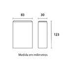 Arandela Mince Germany Branco