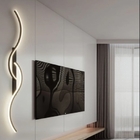 Arandela Minimalista Moderna Luxo Slim Led Integrado  Ondas 6