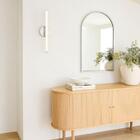 Arandela Minimalista Moderna Slim Led Integrado 50cm - Dourada