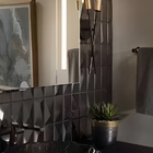 Arandela Moderna  Linear Metálica Slim P/2 Lâmpadas E27 - 40c