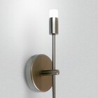 Arandela Moderna  Linear Metálica Slim P/2 Lâmpadas E27 - 45c