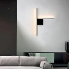 Arandela Moderna Alim 2 Pefis De Alumínio E Acrílico Para Fit