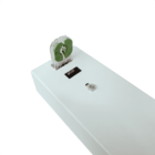 Arandela Moderna Nadir Evolution Branca 1xt8 Bivolt