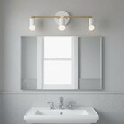 Arandela Moderna Slim Linear Metálica P/3 Lâmpadas E27 - 60cm