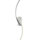 Arandela Moderna Slim Luxo Perfis Led Integrado  Curvas (meia