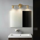 Arandela Moderna Slim Metálica Linear P/3 Dicroicas 70cm - Pr