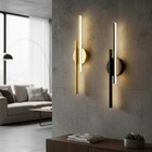 Arandela Moderna Slim Minimalista 2 Perfis Paralelos Led Inte