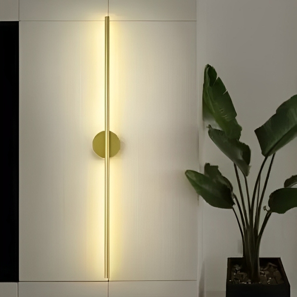 Arandela Moderna Slim Minimalista Linear Perfil Fita Led Inte