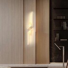 Arandela Moderna Slim Sofisticada Geométrica Minimalista Led