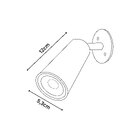 Arandela Multiuso IP20 Luz 3 em 1 USB Inspire Branca