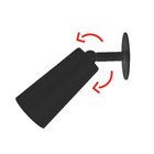 Arandela Multiuso IP20 Luz 3 em 1 USB Inspire Branca