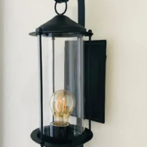 Arandela Munich 240 Preta Vintage Ideal Iluminação