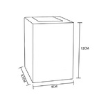 Arandela Munique C/2 Fachos Lisa G9 Marrom-opl