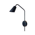 Arandela New City Articulada 180º - Preta